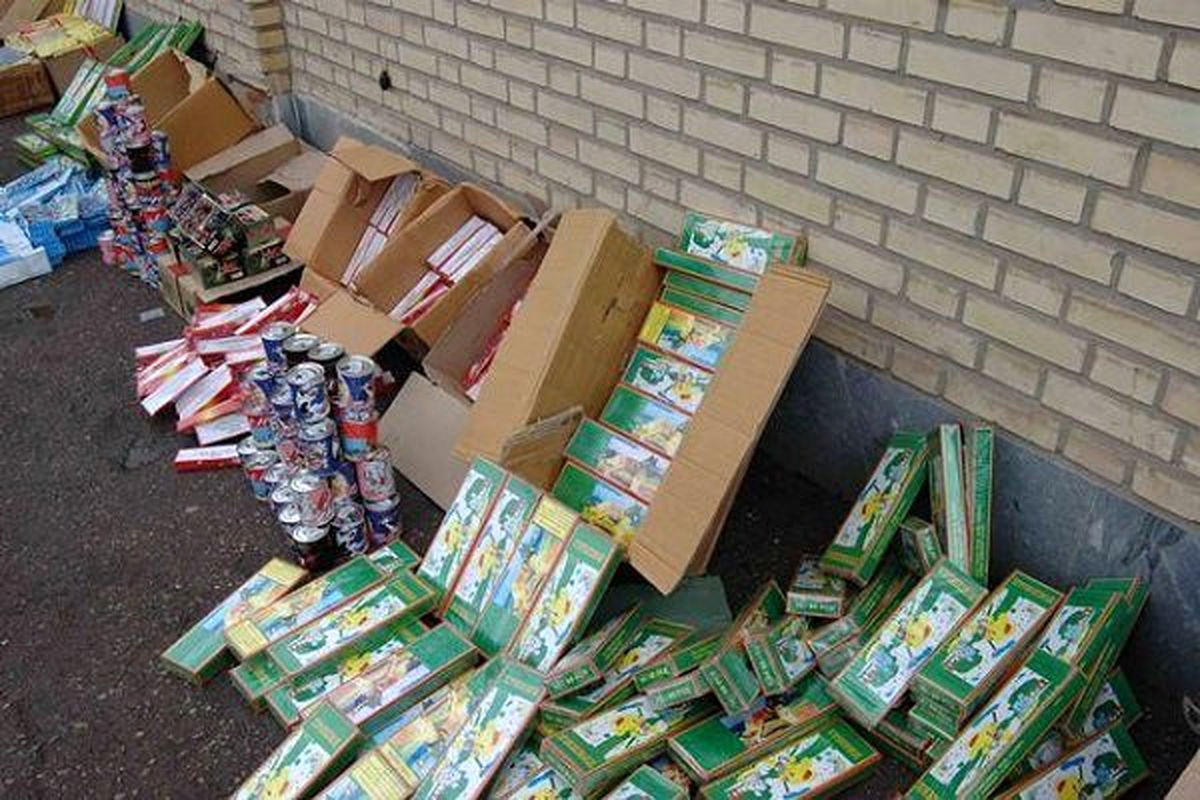 کشف 630 هزار مواد محترقه در جوانرود