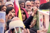 مراسم تشییع پیکر وزیر اطلاعات و سه شهید دیگر در مشهد برگزار شد