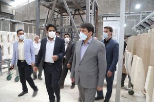 کارخانه چینی بهداشتی یاقوت بافق افتتاح و به بهره برداری رسید