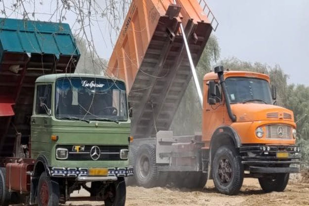 توقیف ۲۷ خودرو به دلیل تخلیه نخاله غیر مجاز