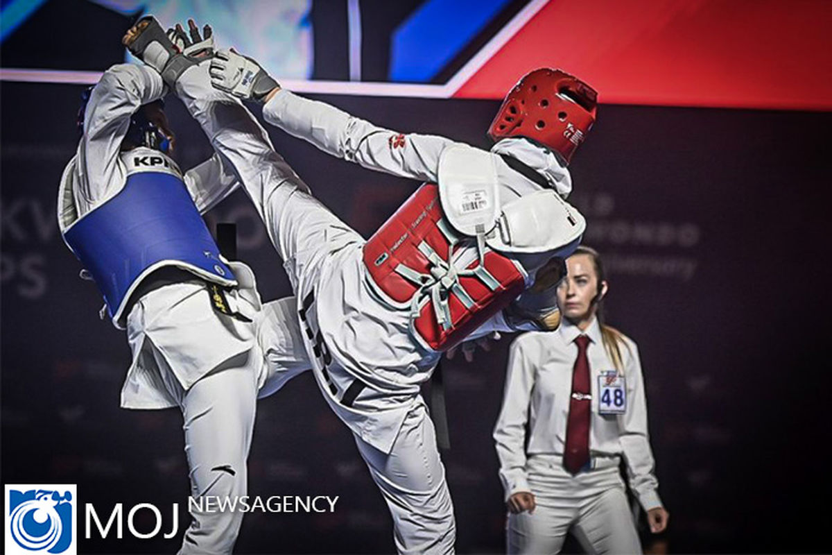 مدال آوری ناهید کیانی در روز پایانی رقابت های تکواندو قهرمانی  جهان