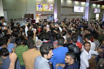 استقبال پرشور هواداران تراکتورسازی از قلعه نویی