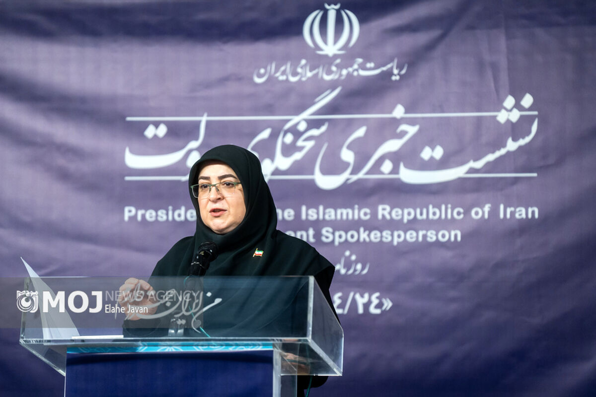 نشست سخنگوی دولت