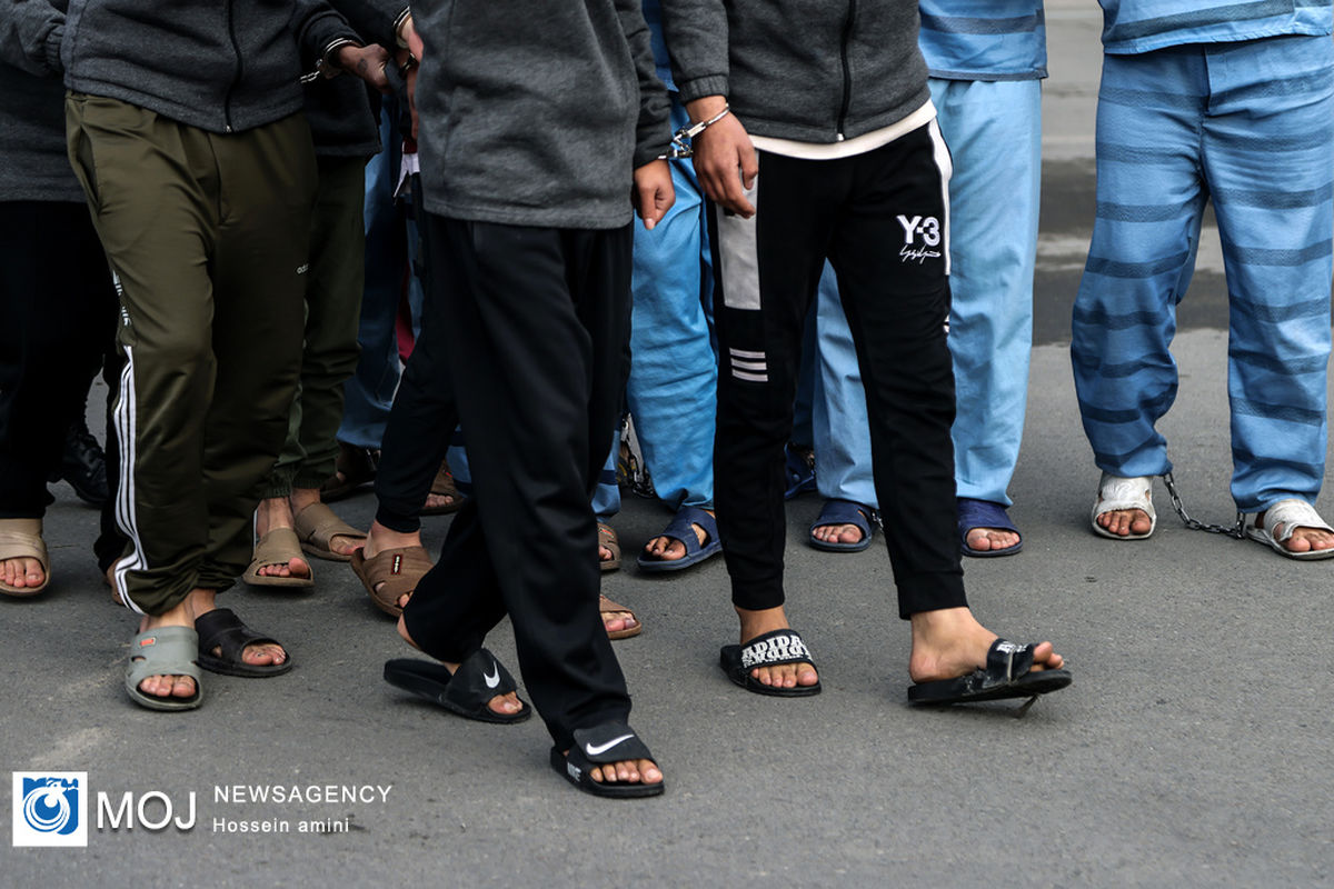 دستگیری سارقان و زورگیران توسط پلیس آگاهی پایتخت