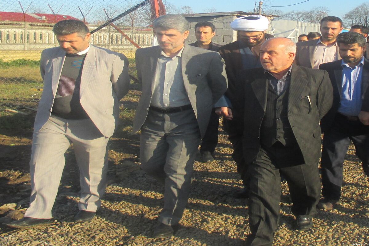 بازدید رییس دادگستری از زندان مرکزی رشت