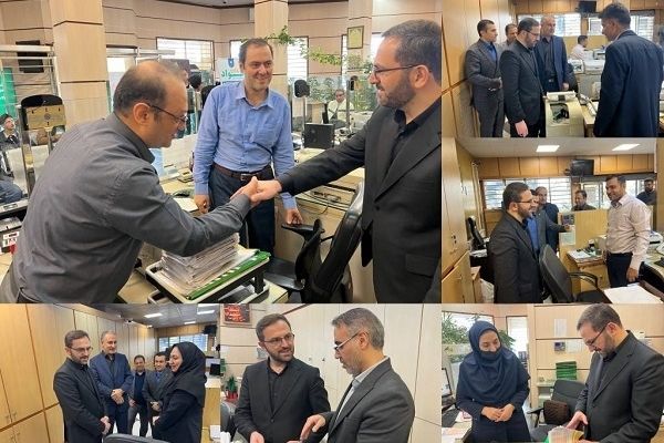 بازدید میدانی مدیرعامل بانک کشاورزی از شعب بانک / تأکید بر تداوم خدمت رسانی در خط مقدم جبهه اقتصادی