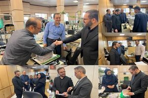 بازدید میدانی مدیرعامل بانک کشاورزی از شعب بانک / تأکید بر تداوم خدمت رسانی در خط مقدم جبهه اقتصادی