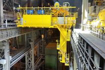 حذف ریسک باربرداری از جرثقیل 110 تن شماره 18 ناحیه فولادسازی و ریخته‌گری مداوم