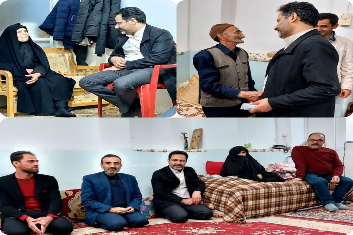 دیدار با خانواده شهدا