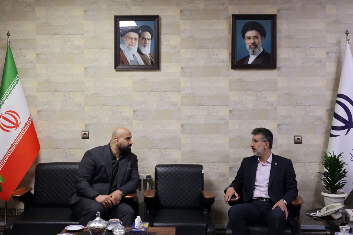 دیدار مدیرکل ورزش و جوانان مازندران با جابر صادق‌زاده،