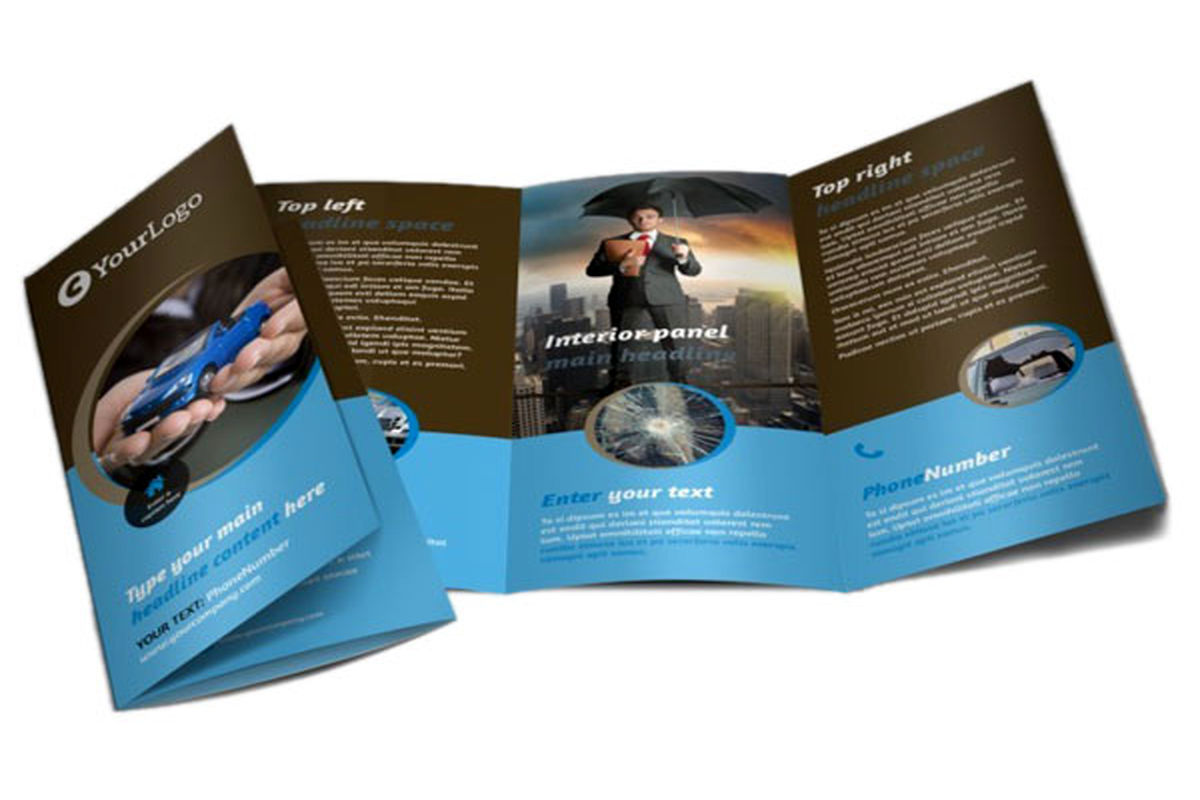 بروشور کاغذی