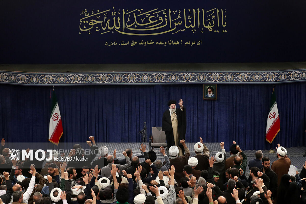 دیدار مردم قم با رهبر معظم انقلاب اسلامی