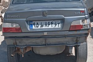 توقیف پژو با بیش از ۱۸۰ میلیون ریال خلافی در خانمیرزا