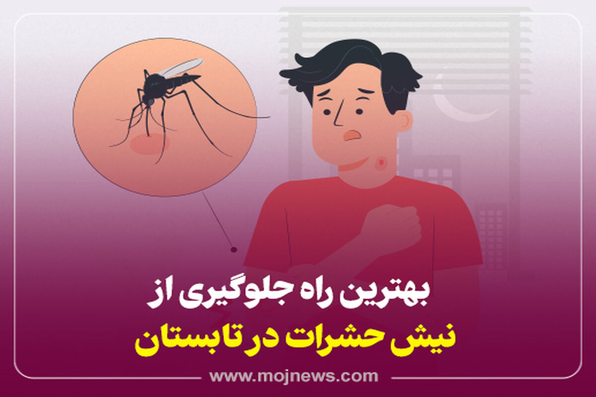 کاور نیش حشرات موج