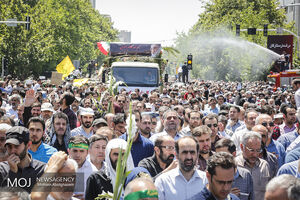 تشییع پیکر شهدای ترور (2)
