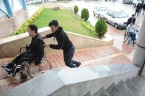 مناسب سازی اماکن عمومی قشم جهت تردد معلولین 