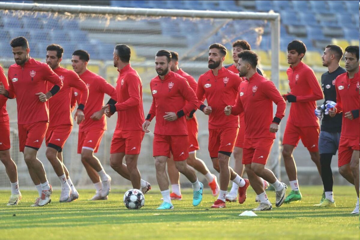 تمرینات پرسپولیس