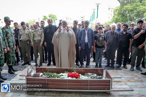 تشییع پیکر مطهر شهید عباس سرلک