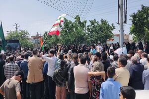 کاروان پیاده انصارالحسین از مشهد عازم کربلا شد
