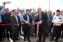 ساختمان اداره گاز محمد آباد جرقویه افتتاح شد