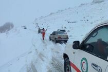 امدادرسانی هلال‌احمر بام ایران به ۳۶۰ نفر در برف و کولاک اخیر