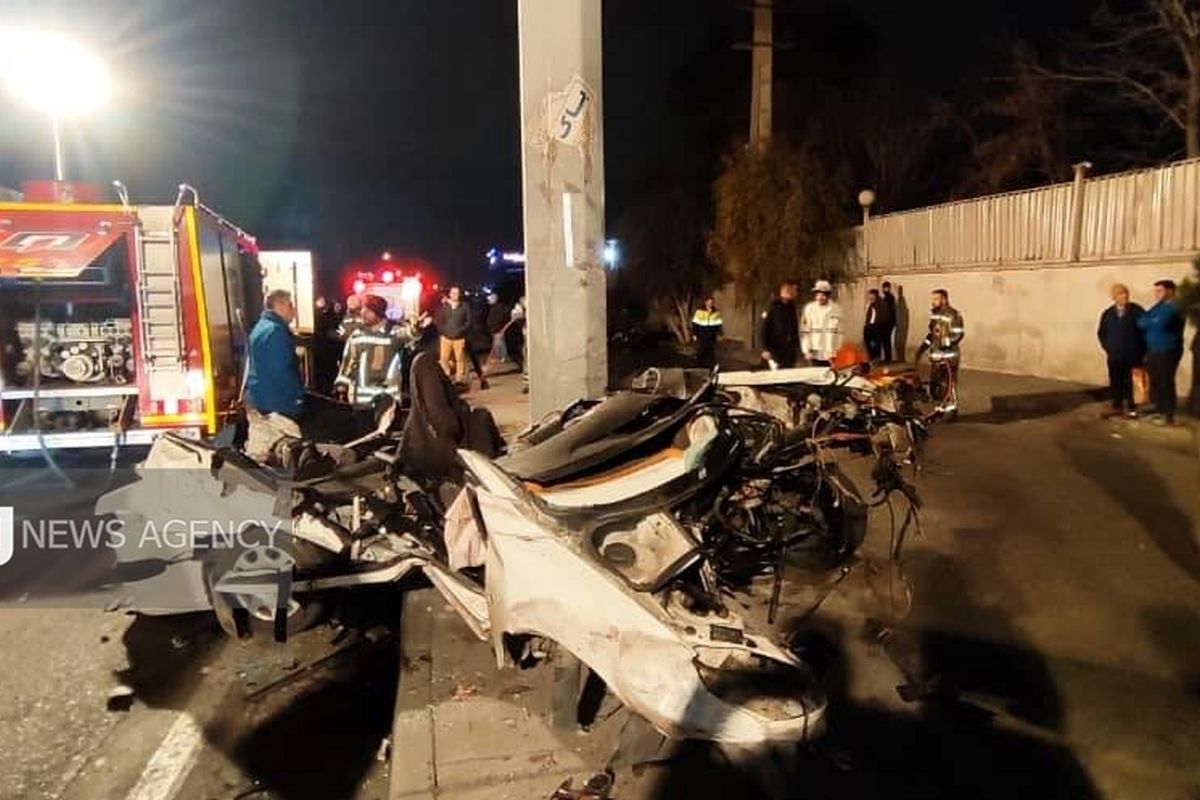 کاهش آمار تصادف های تهران در دو ماه گذشته + فیلم