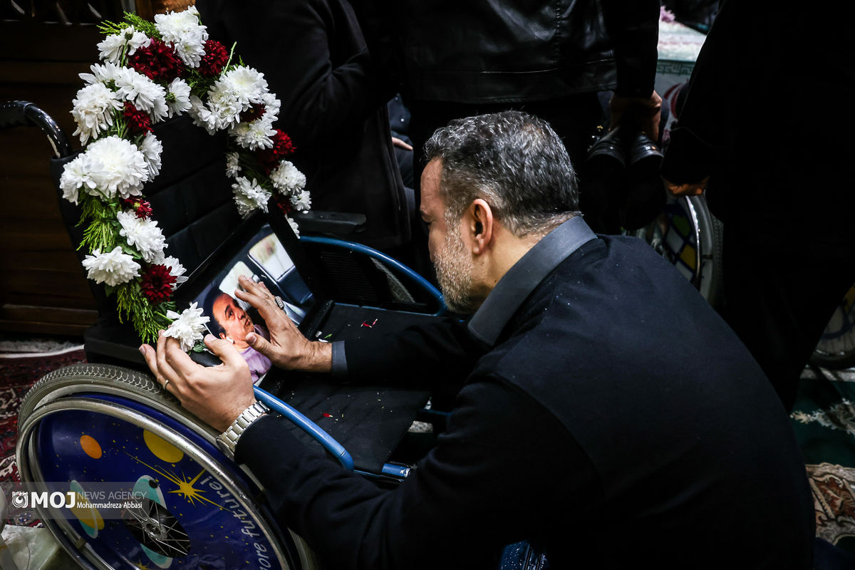 مراسم تشییع پیکر جانباز سرافراز  سردار علی حسین محمدزاده