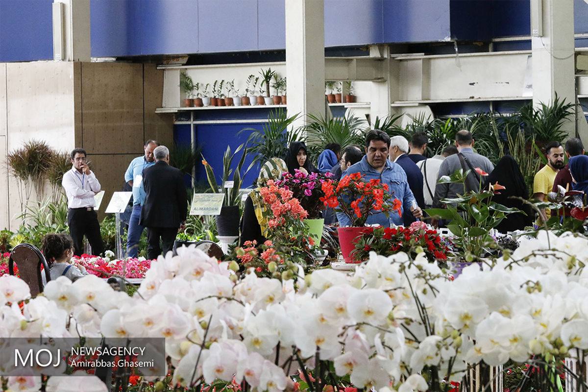 افتتاح هفدهمین نمایشگاه گل و گیاه تهران
